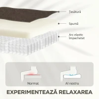 HOMCOM Fotoliu Rabatabil cu Funcție de Masaj și Încălzire, Dotat cu Motor Dublu, Maro Închis(m-6)