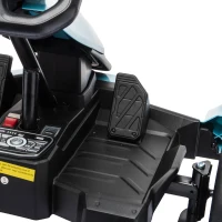 AIYAPLAY 24V Electric Go Kart for Kids 6-12 Years with Drift Mode, Adjustable Seat, 3 Speed, Slow Start, Light Blue(m-11)