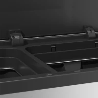 HOMCOM Poubelle de Cuisine Automatique 60 L, Poubelle à Double Compartiment, Capteur de Mouvement, Seaux Amovibles, Argent(m-13)