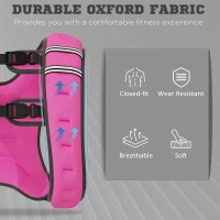 HOMCOM 8KG Weighted Vest, Running Weight Vest with Adjustable Strap, Convenient Pocket and Reflective Strips for Men and Women(m-4)
