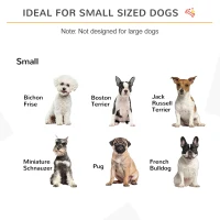 PawHut Freestanding Dog Gate Wooden Stair Gate for Dogs with Support Feet Foldable Pet Fence Safety Barrier for the House Doorway Stairs Black(m-4)