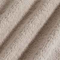 HOMCOM Canapé 3 Places Modulable 277 cm, Canapé Salon Compressé en Chenille Moderne, Assise Profonde, Accoudoirs Larges, Beige(m-11)