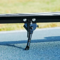AIYAPLAY Patinete Plegable para Niños de 3-8 Años de 2 Ruedas con Luces Manillar de 4 Altura Ajustable Doble Frenos Negro(m-9)
