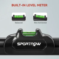 SPORTNOW Pull Up Bar, for 70-90 cm Doorways, No Screws, Maximum load 200 kg(m-5)
