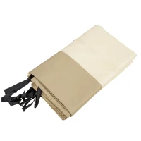 Outsunny 66W x 152Lcm PU Coated Protective Grill Cover - Beige(m-9)