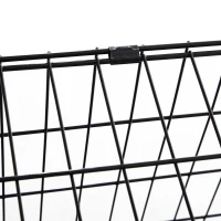Pawhut Trapeze Collapsible Dog Pet Travel Box Cage Removable Tray 93 x 58 x 65cm(m-7)