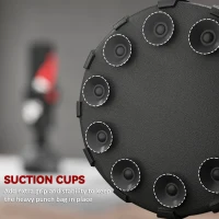 SPORTNOW 6ft Heavy Boxing Bag with Stand and Suction Cup Base(m-6)