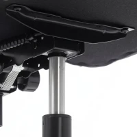 HOMCOM Cadeira Gamer Ergonômica com Almofada Lombar Massageadora Cadeira Gamer Reclinável em Couro Sintético Preto(m-7)