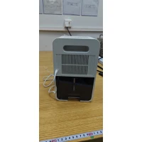 HOMCOM 400mL/Day Small Dehumidifier, RGB Mood Lights, Timer, LED Display, Dehumidifier for Home, Bedroom(m-3)
