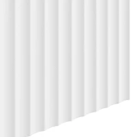 HOMCOM Set van 2 wandgemonteerde nachtkastjes met 2 laden, 40 x 35 x 17 cm, wit(m-13)