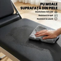 SPORTNOW Reformer Pilates Pliabil pentru Acasă cu 2 Benzi Elastice, Alb(m-7)