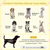 PawHut Cușcă pentru câini de talie medie, din lemn, pentru exterior, cu acoperiș rabatabil, 101x66.5x70.5 cm, gri(m-4)