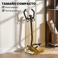 HOMCOM Máquina de Step Stepper Fitness con Manillar Pantalla LCD Cintas y Pedales Antideslizantes 40x32x125 cm Negro(m-6)