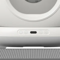 PawHut Zelfreinigende kattenbak XL 72L met HD-camera, app-bediening en afvalzak, voor katten van 1-12 kg(m-11)