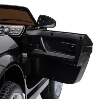 AIYAPLAY 12V Audi TT RS Licensed Electric Car, Electric Ride On Toy with Remote Control, Dual Motors, 4-Wheel Suspension, Black(m-11)