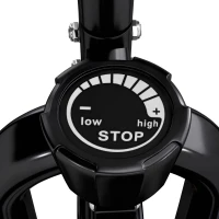 SPORTNOW 2 in 1 Elliptical Cross Trainer for Home with Adjustable Resistance & Seat, Bluetooth App, LCD Monitor, Wheels(m-12)