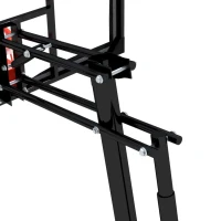 SPORTNOW Basketball Hoop Outdoor, 8-10ft Height Adjustable Basketball Hoop, Shock Absorbent Rim, Fillable Base, Youth and Adult(m-11)