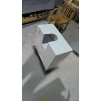 HOMCOM Móvel para Lavatório com 2 Portas Ripadas, Prateleira Ajustável e Pés de Bambu 60x30x60 cm Branco(m-11)