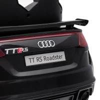 AIYAPLAY 12V Audi TT RS Licensed Electric Car, Electric Ride On Toy with Remote Control, Dual Motors, 4-Wheel Suspension, Black(m-13)