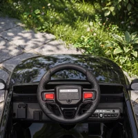 AIYAPLAY Range Rover Velar Licensed 12V Electric Car for Kids with Remote, 4-Wheel Suspension, Slow Start for 2-4 Years, Black(m-8)