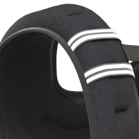 HOMCOM Gewichtsvest Verstelbaar 10 kg Krachttraining Zwart(m-13)