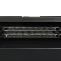 HOMCOM Elektrische haard met verwarming en 3D-vlameffect, schouw, 80 cm, wit(m-13)