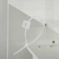 HOMCOM Elektrische haard met verwarming, 3-zijdig panoramavenster, 1800 W, tv-meubel voor 55 inch, wit(m-13)