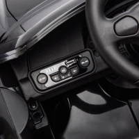 AIYAPLAY Porsche 12V elektrische kinderauto met lithiumaccu, afstandsbediening, 2 motoren, zachte start en achterwielvering(m-11)