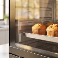 HOMCOM Mini Oven, 15 L Electric Oven and Grill w/ 60-230℃ Adjustable Temperature, 60 Minute Timer, Includes Baking Tray, Black(m-11)