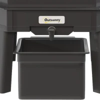 Outsunny 4-Tray Worm Composter Bin, 28L Worm Composter for Outdoor & Indoor Recycling Food Waste, Dark Green(m-13)