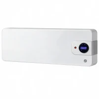 HOMCOM Radiateur Soufflant Mural Radiateur Électrique 2000W en Céramique PTC Oscillation WiFi Thermostat 54x12,5x18,7cm Blanc(m-1)