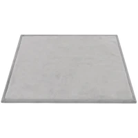 AIYAPLAY Mata do raczkowania 3 cm mata do zabawy dla niemowląt z miękkim flanelowym pokryciem 150 x 180 cm antypoślizgowa, wodoodporna Jasnoszary(m-1)