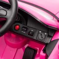 AIYAPLAY Porsche 12V elektrische kinderauto met lithium-accu, afstandsbediening, 2 motoren, softstart en achtervering(m-13)