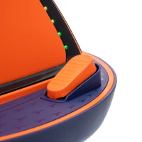 AIYAPLAY Elektrische Kinderauto 12V 2-in-1 Loopauto met Lithium-accu, 2 Motoren, RGB-verlichting, Pedaal, Muziek en 360° Sturing(m-10)