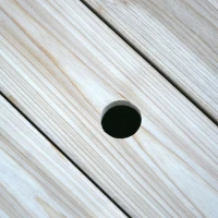 Outsunny Verhoogd bed 2 niveaus koude kas kruidenbed plantenbak met afvoergaten van massief hout(m-9)