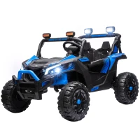 AIYAPLAY 24V elektrische kinderauto UTV, 2-zits met lithium-accu, 2,4G-afstandsbediening, 2 x 120 W motoren en softstart(m-14)