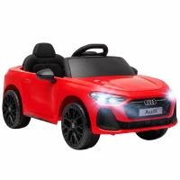 AIYAPLAY Macchina Elettrica per Bambini 12V Audi A5L con Telecomando, 2 Motori e Telecomando, Rosso(m-1)