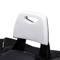 HOMCOM Quad Buggy électrique Enfant 12 V 8 Km/h Max. Voiture électrique Enfant avec Effets Lumineux sonores métal PP Blanc Noir(m-11)