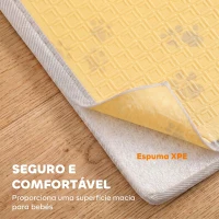 AIYAPLAY Tapete Infantil Dobrável e Reversível 200x150 cm Antiderrapante e Impermeável, Design Árvore e Floresta(m-5)