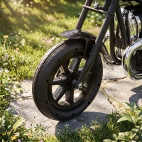 AIYAPLAY Moto Elettrica per Bambini 12V BMW R18, Batteria al Litio, 3-8 Anni, Rotelle Rimovibili, Faro, Musica, Nera(m-9)
