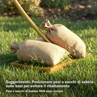 Outsunny Arco da Giardino in Acciaio, Archetto Nuziale per Palloncini e Piante Rampicanti per Cerimonie, Compleanni ed Eventi, Oro(m-7)