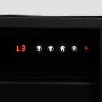 HOMCOM Freestanding Electric Fireplace Suite, Electric Fire and Surround with Shelf, Adjustable Flame Effect, Timer, Remote(m-11)