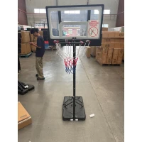 SPORTNOW Panier de Basket Extérieur pour Enfants, Hauteur Réglable 108-213 cm, Base Remplissable et Roulettes, Dès 3 Ans, Noir(m-16)