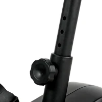 SPORTNOW Hometrainer Fiets Hoogteverstelbaar Hometrainer met app Magnetische Weerstand LCD-monitor Hartslagsensoren Telefoonhouder(m-13)