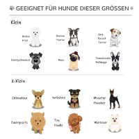 PawHut dierentrap dierenbasis inklapbaar hondentrap trap basis voor katten/honden(m-7)