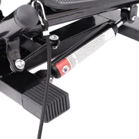 HOMCOM mini stepper sidestepper fitness hometrainer inclusief trainingsbanden(m-7)