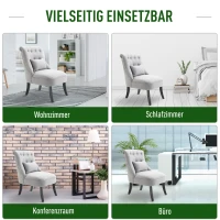 HOMCOM Bijzettafel salontafel moderne salontafel met lade spaanplaat wit(m-6)
