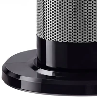 HOMCOM Keramische ventilatorkachel 2000W met thermostaat en afstandsbediening, zwart(m-10)