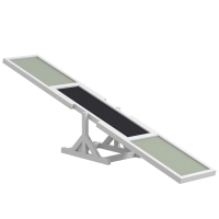 PawHut Hondenhinderniswip voor Agility Training, Antislip, tot 50 kg, 180 x 30 x 30 cm