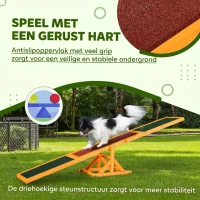 PawHut Hond wip hondenwip honden speelgoed behendigheid puppy speelgoed hondensport huisdier(m-5)
